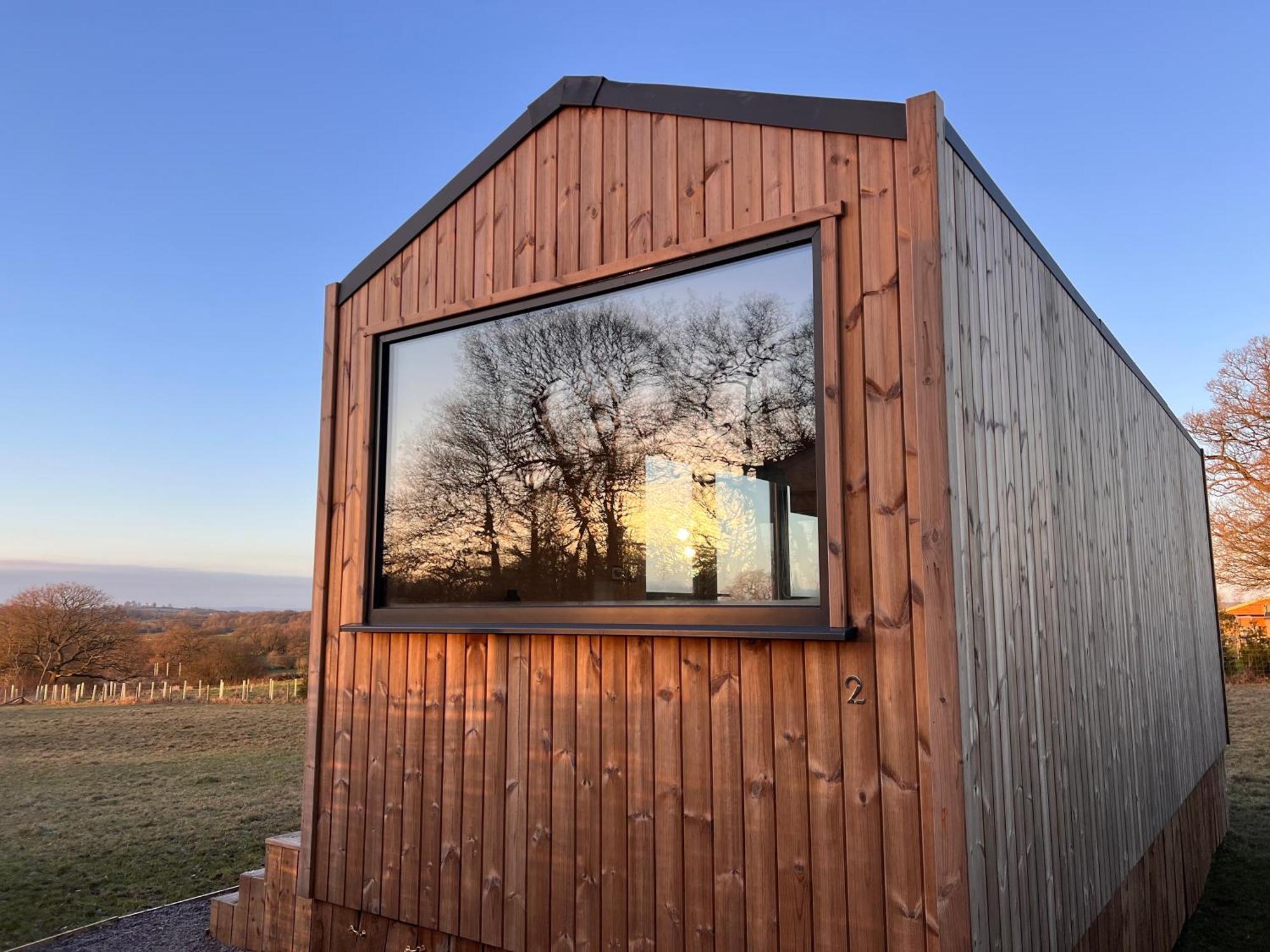Beautiful Cabins In Herefordshire Countryside Eksteriør billede